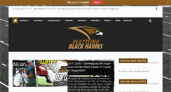 Desktop Screenshot of black-hawks-football.de